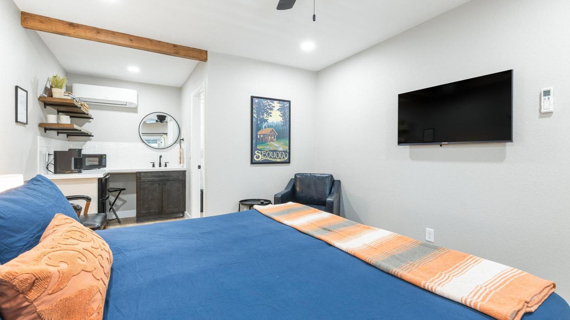 The Tokopah Sequoia Motel Rm 1 Трі-Риверс Екстер'єр фото